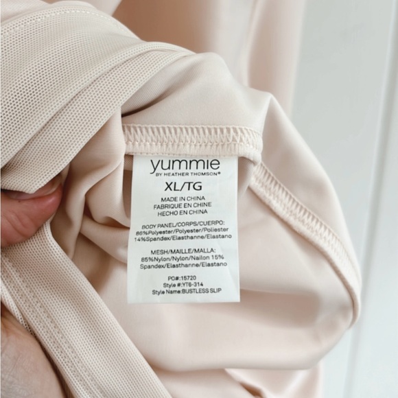 Yummie Bustless Slip Shapewear Women XL Shaping Smoothing Slimming Undergarment - Picture 12 of 13